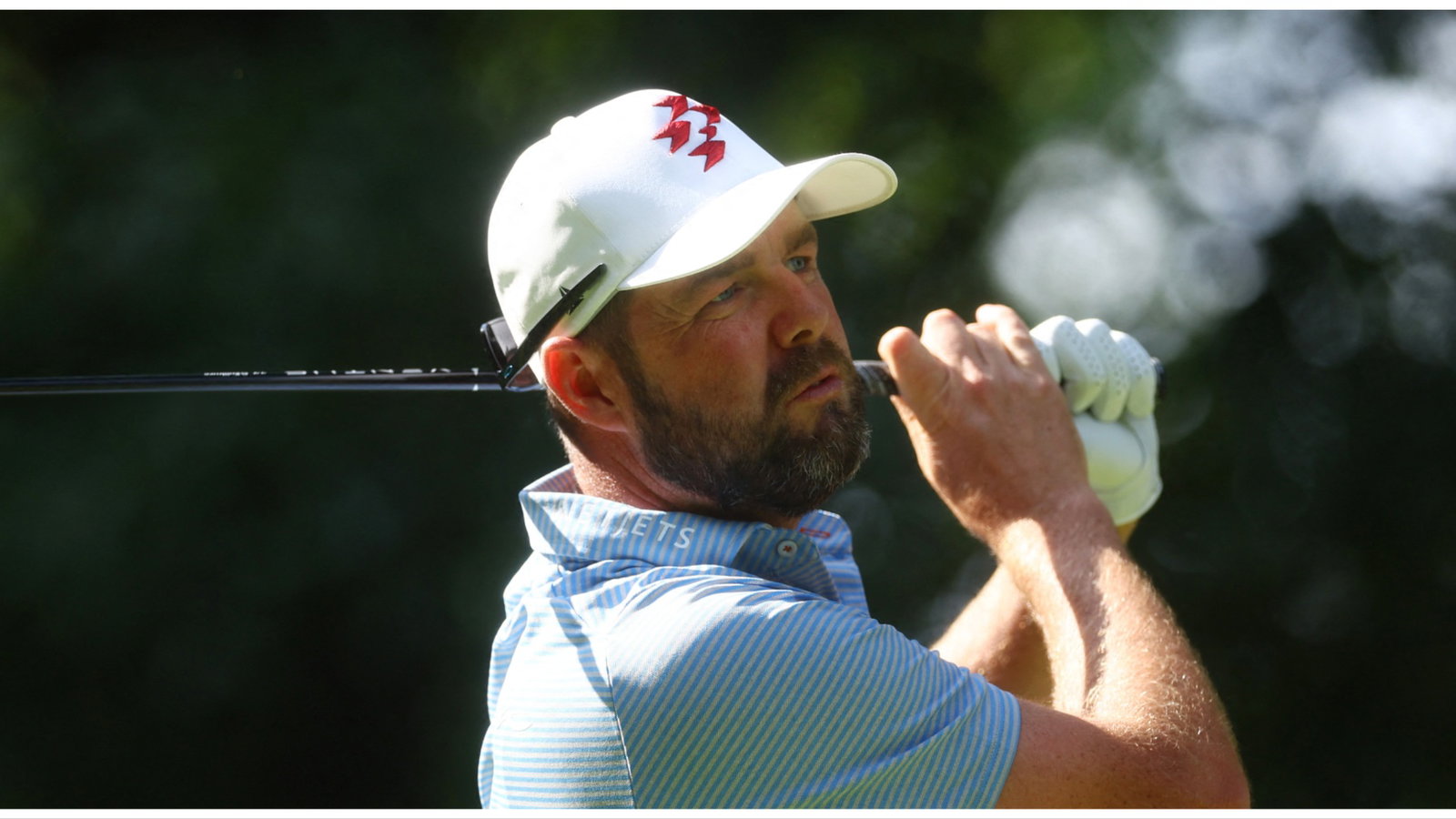 Why Marc Leishman changed his shirt after one hole at LIV Golf London